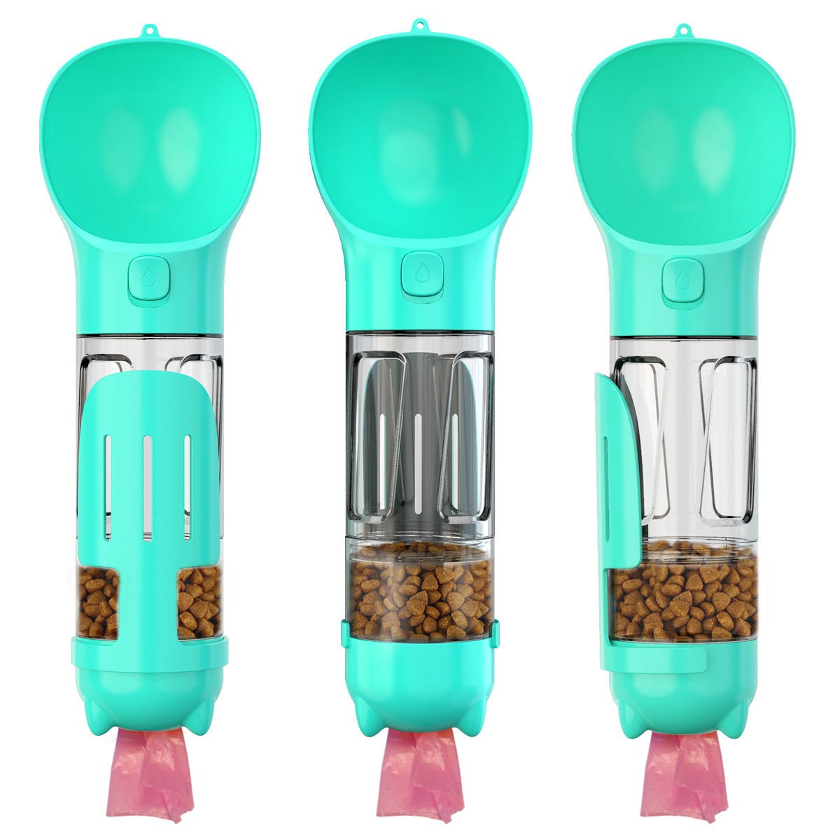 Multifunctional Pet Feeder Water Bottle 4-in-1™ - Pet Care Linker