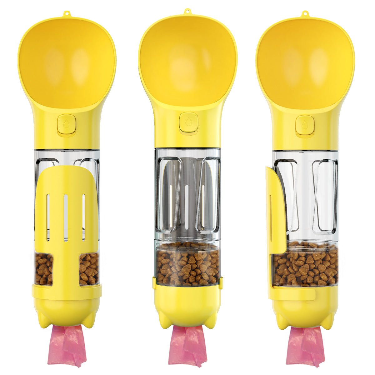 Multifunctional Pet Feeder Water Bottle 4-in-1™ - Pet Care Linker