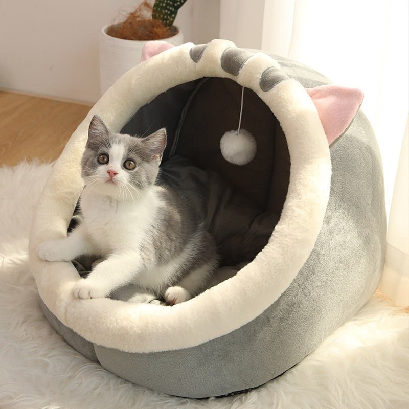 Sweet Cat Warm Bed - Pet Care Linker