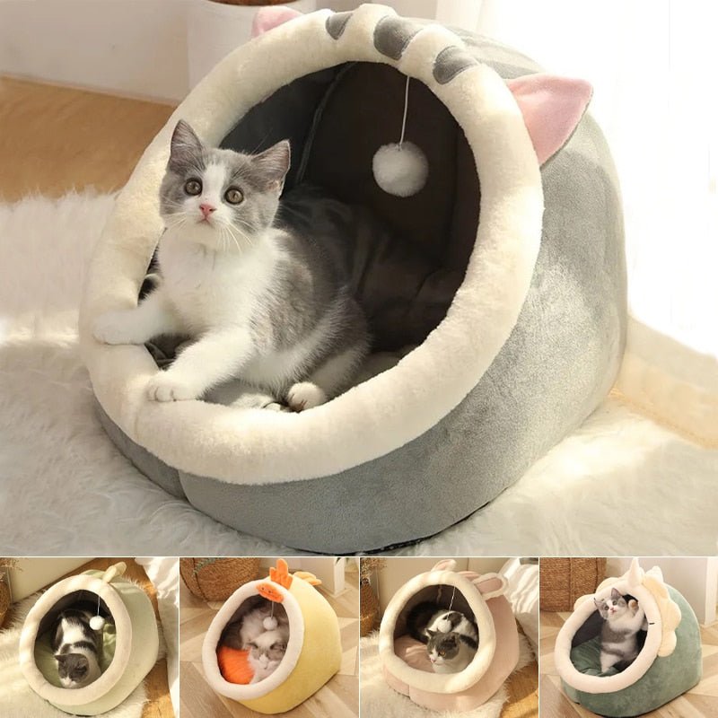 Sweet Cat Warm Bed - Pet Care Linker