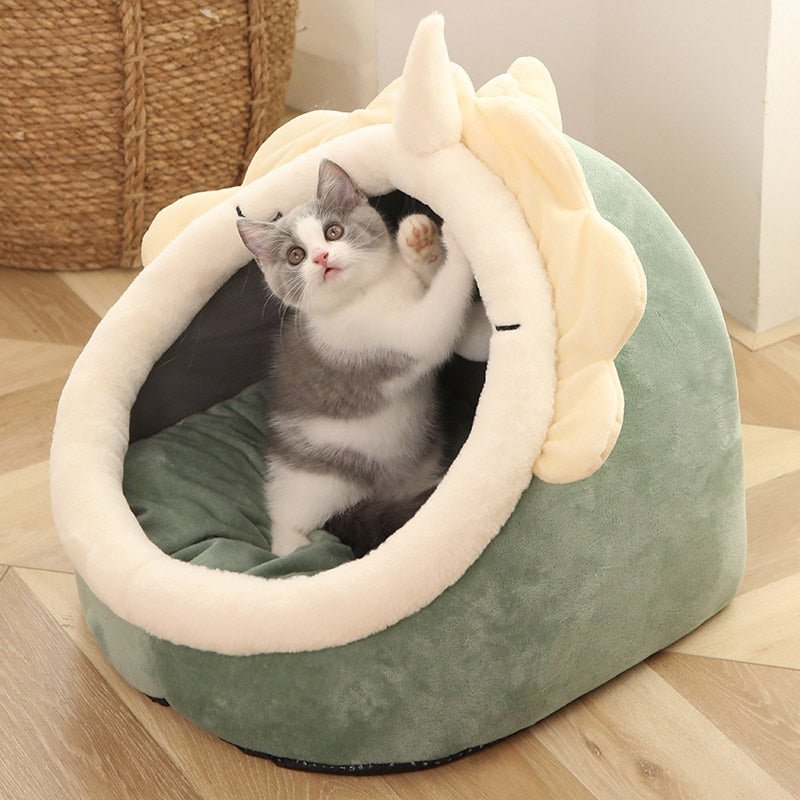 Sweet Cat Warm Bed - Pet Care Linker